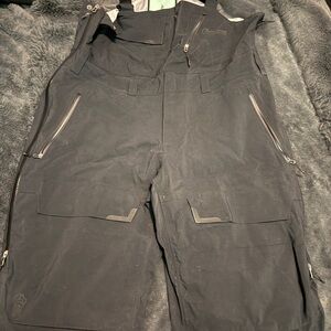 TREW Men's Black Ski & Snowboard Bib